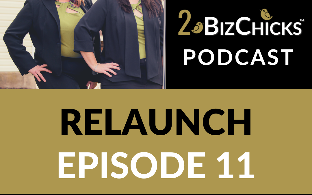 Episode 11: Relaunch of 2BizChicks Podcast